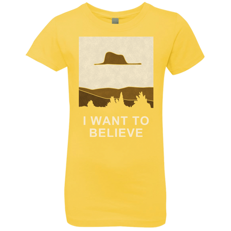 T-Shirts Vibrant Yellow / YXS Le petit believer Girls Premium T-Shirt