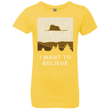 T-Shirts Vibrant Yellow / YXS Le Petit Believer Girls Premium T-Shirt