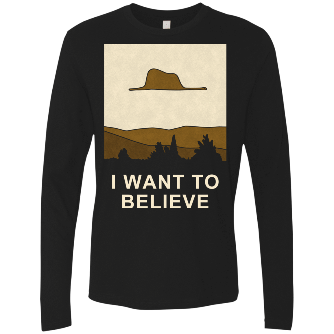 T-Shirts Black / Small Le petit believer Men's Premium Long Sleeve