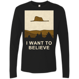T-Shirts Black / Small Le petit believer Men's Premium Long Sleeve
