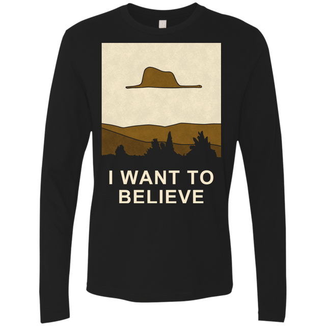T-Shirts Black / Small Le petit believer Men's Premium Long Sleeve