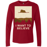 T-Shirts Cardinal / Small Le Petit Believer Men's Premium Long Sleeve