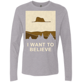 T-Shirts Heather Grey / Small Le petit believer Men's Premium Long Sleeve