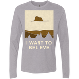 T-Shirts Heather Grey / Small Le Petit Believer Men's Premium Long Sleeve