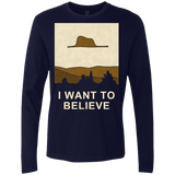 T-Shirts Midnight Navy / Small Le Petit Believer Men's Premium Long Sleeve