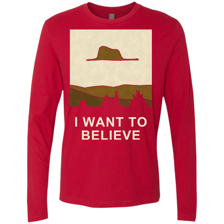 T-Shirts Red / Small Le petit believer Men's Premium Long Sleeve