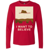 T-Shirts Red / Small Le Petit Believer Men's Premium Long Sleeve