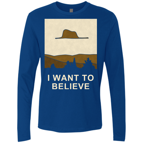 T-Shirts Royal / Small Le Petit Believer Men's Premium Long Sleeve