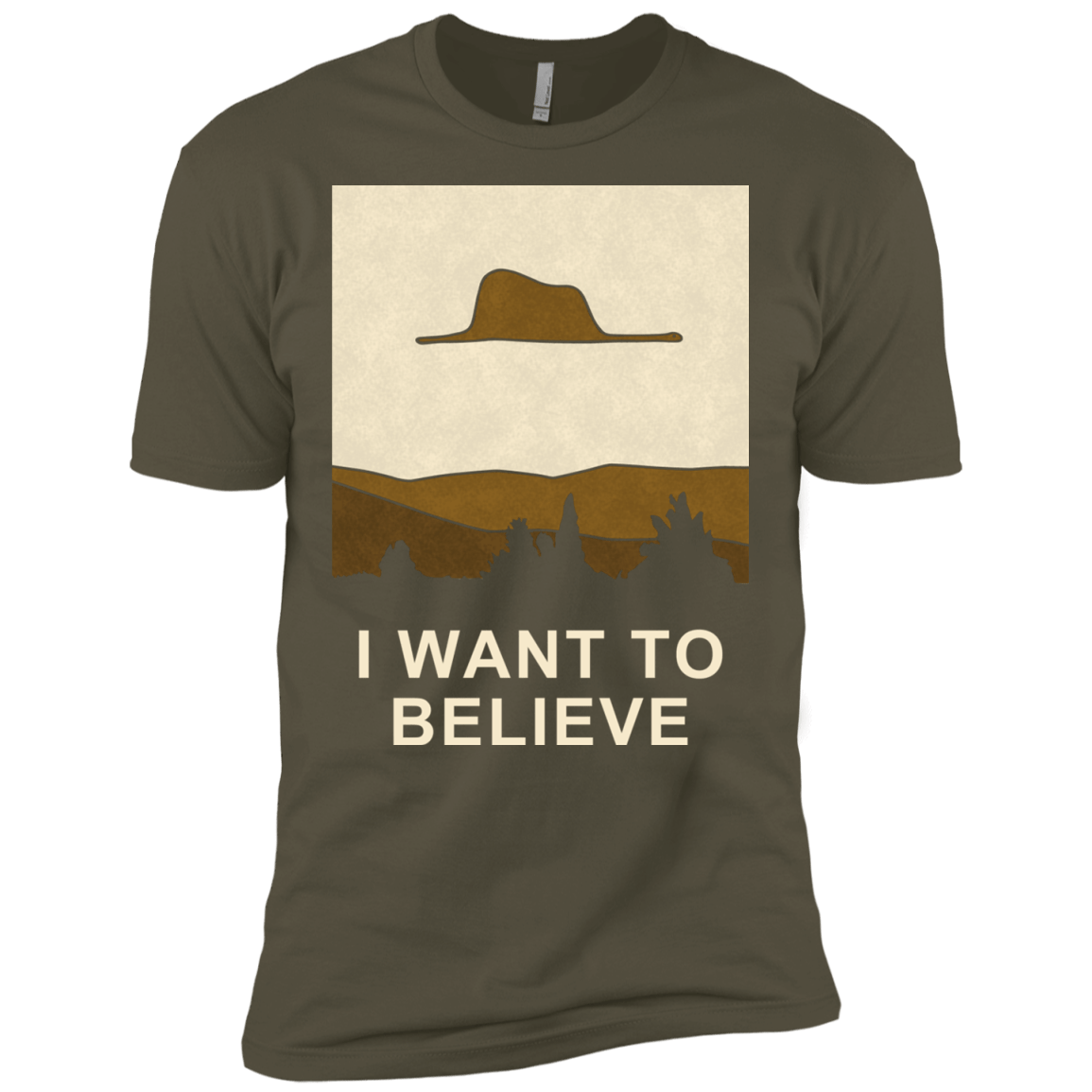 T-Shirts Military Green / X-Small Le Petit Believer Men's Premium T-Shirt