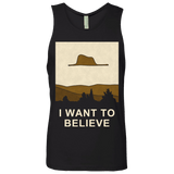 T-Shirts Black / Small Le Petit Believer Men's Premium Tank Top