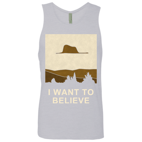 T-Shirts Heather Grey / Small Le petit believer Men's Premium Tank Top