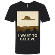 T-Shirts Black / X-Small Le petit believer Men's Premium V-Neck