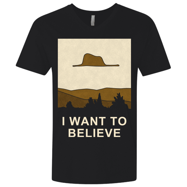 T-Shirts Black / X-Small Le Petit Believer Men's Premium V-Neck