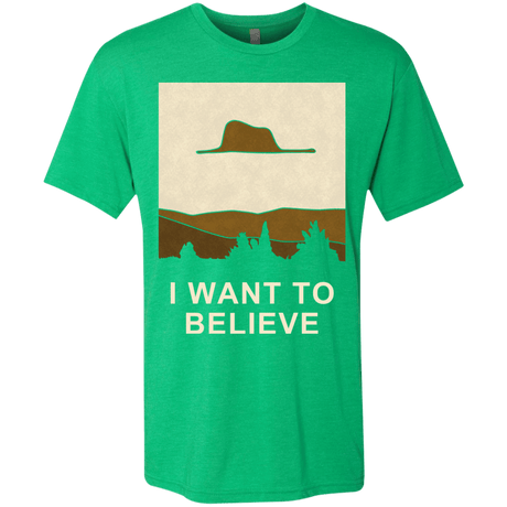 T-Shirts Envy / Small Le Petit Believer Men's Triblend T-Shirt