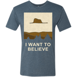 T-Shirts Indigo / Small Le petit believer Men's Triblend T-Shirt