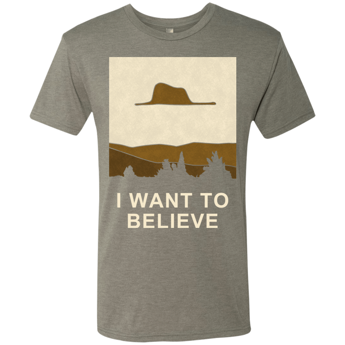 T-Shirts Venetian Grey / Small Le petit believer Men's Triblend T-Shirt