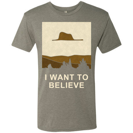 T-Shirts Venetian Grey / Small Le petit believer Men's Triblend T-Shirt
