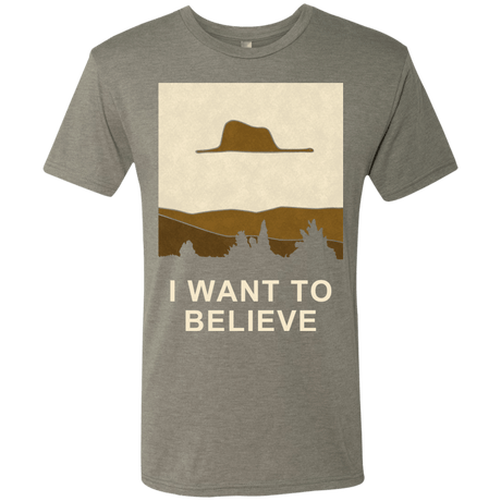 T-Shirts Venetian Grey / Small Le Petit Believer Men's Triblend T-Shirt