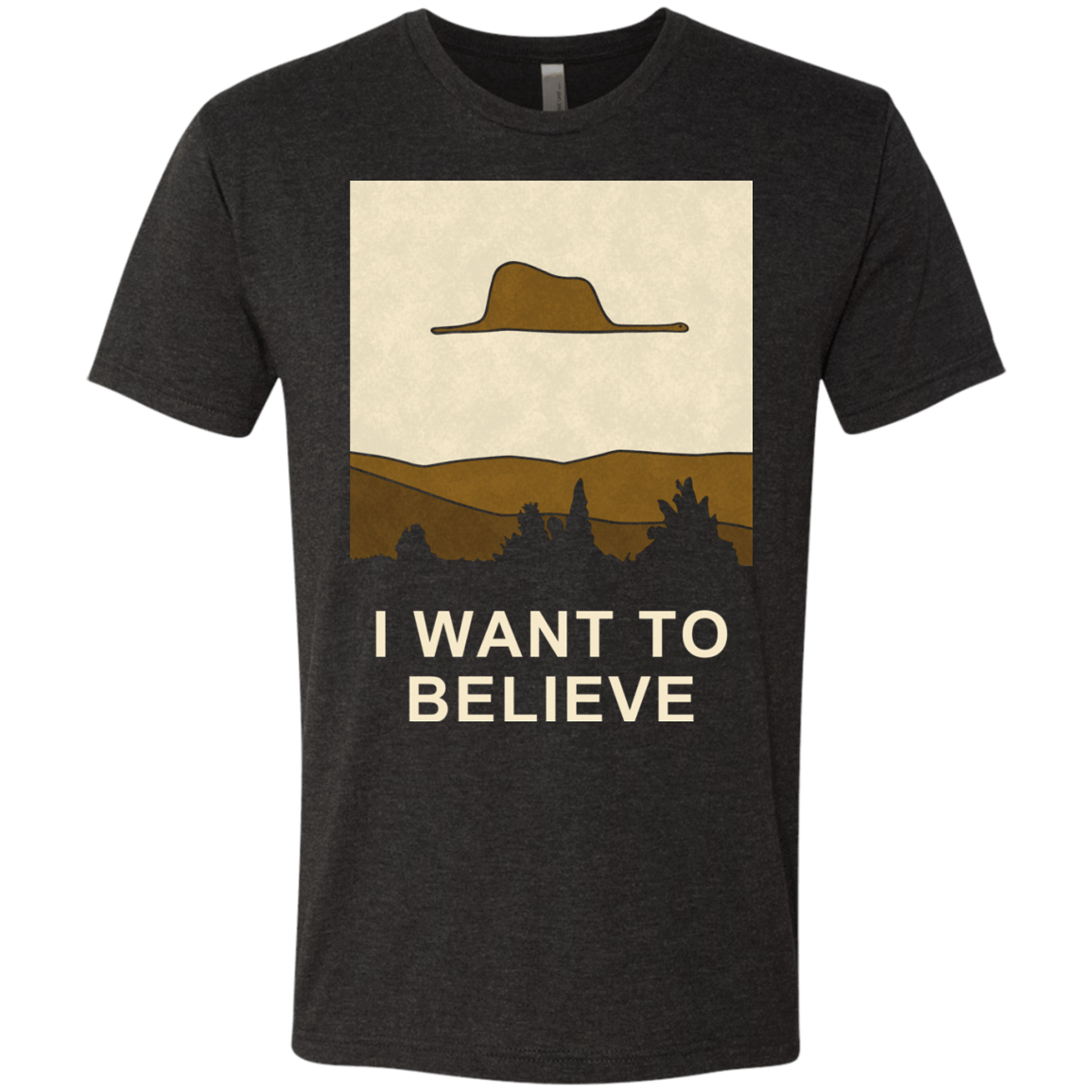 T-Shirts Vintage Black / Small Le petit believer Men's Triblend T-Shirt
