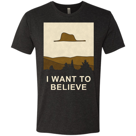 T-Shirts Vintage Black / Small Le Petit Believer Men's Triblend T-Shirt