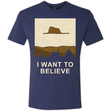 T-Shirts Vintage Navy / Small Le petit believer Men's Triblend T-Shirt