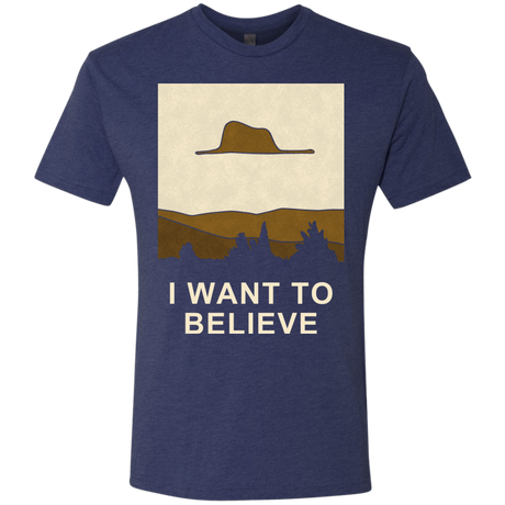 T-Shirts Vintage Navy / Small Le petit believer Men's Triblend T-Shirt