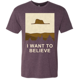 T-Shirts Vintage Purple / Small Le petit believer Men's Triblend T-Shirt