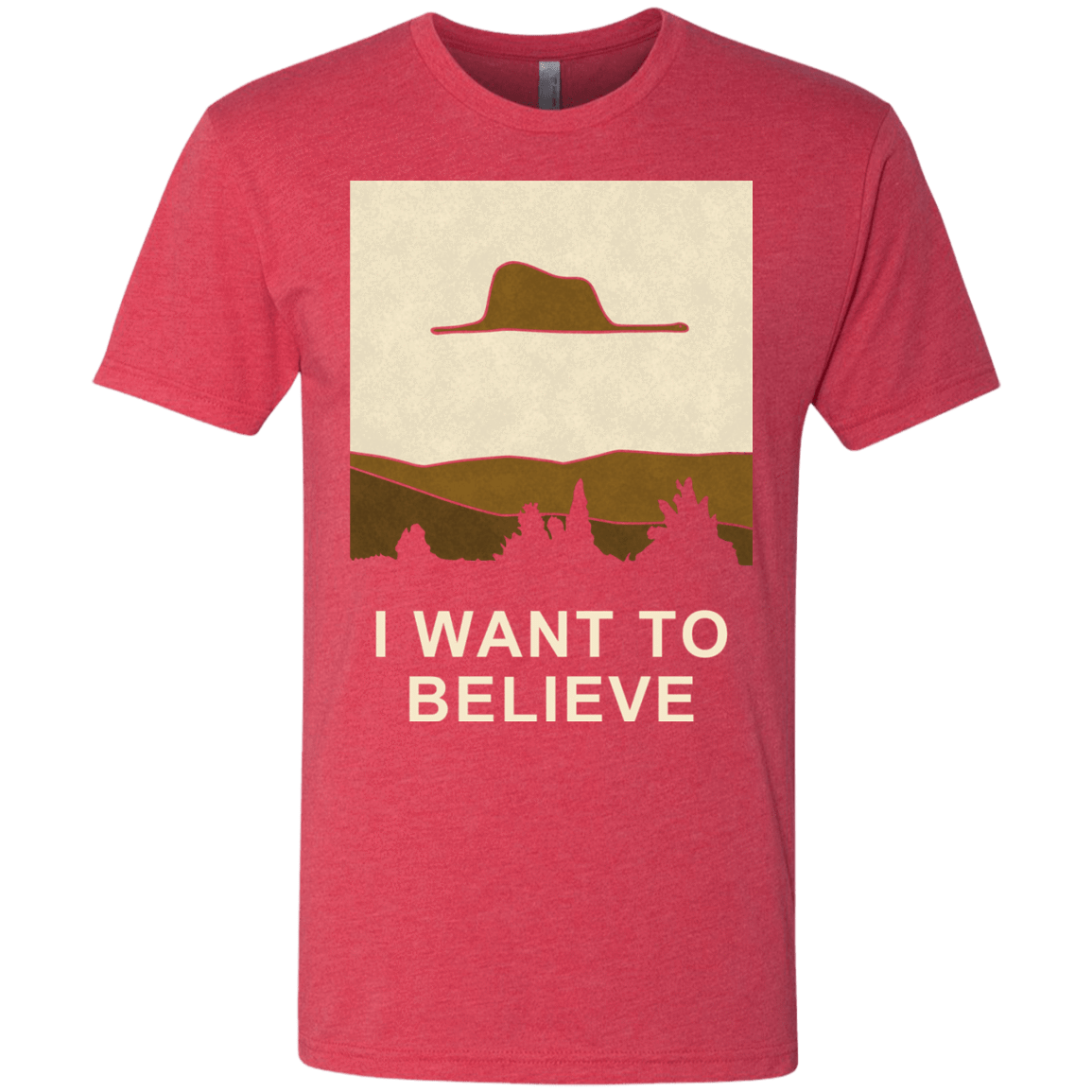 T-Shirts Vintage Red / Small Le petit believer Men's Triblend T-Shirt