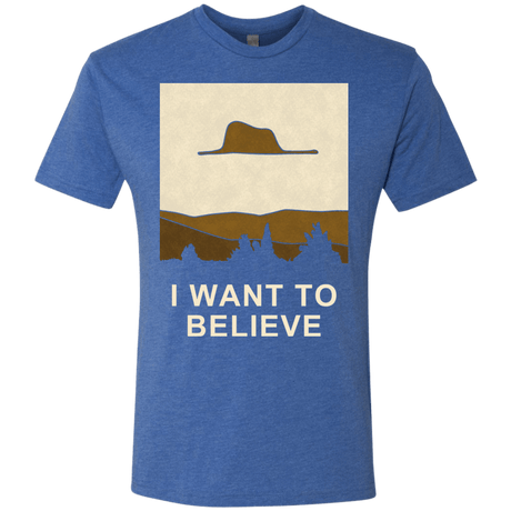 T-Shirts Vintage Royal / Small Le Petit Believer Men's Triblend T-Shirt