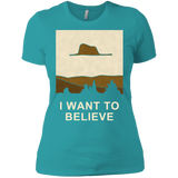 T-Shirts Tahiti Blue / X-Small Le Petit Believer Women's Premium T-Shirt