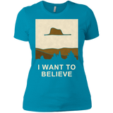 T-Shirts Turquoise / X-Small Le petit believer Women's Premium T-Shirt