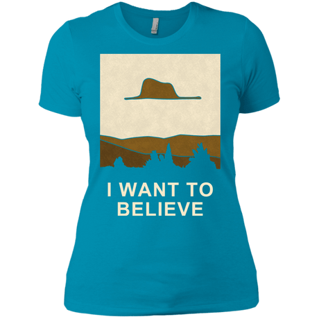 T-Shirts Turquoise / X-Small Le Petit Believer Women's Premium T-Shirt