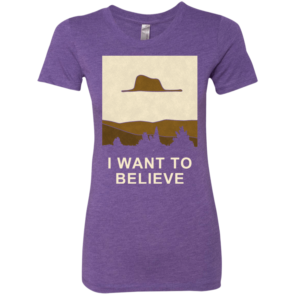 T-Shirts Purple Rush / Small Le Petit Believer Women's Triblend T-Shirt