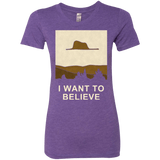 T-Shirts Purple Rush / Small Le Petit Believer Women's Triblend T-Shirt