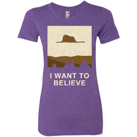 T-Shirts Purple Rush / Small Le Petit Believer Women's Triblend T-Shirt