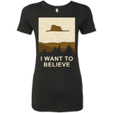 T-Shirts Vintage Black / Small Le petit believer Women's Triblend T-Shirt