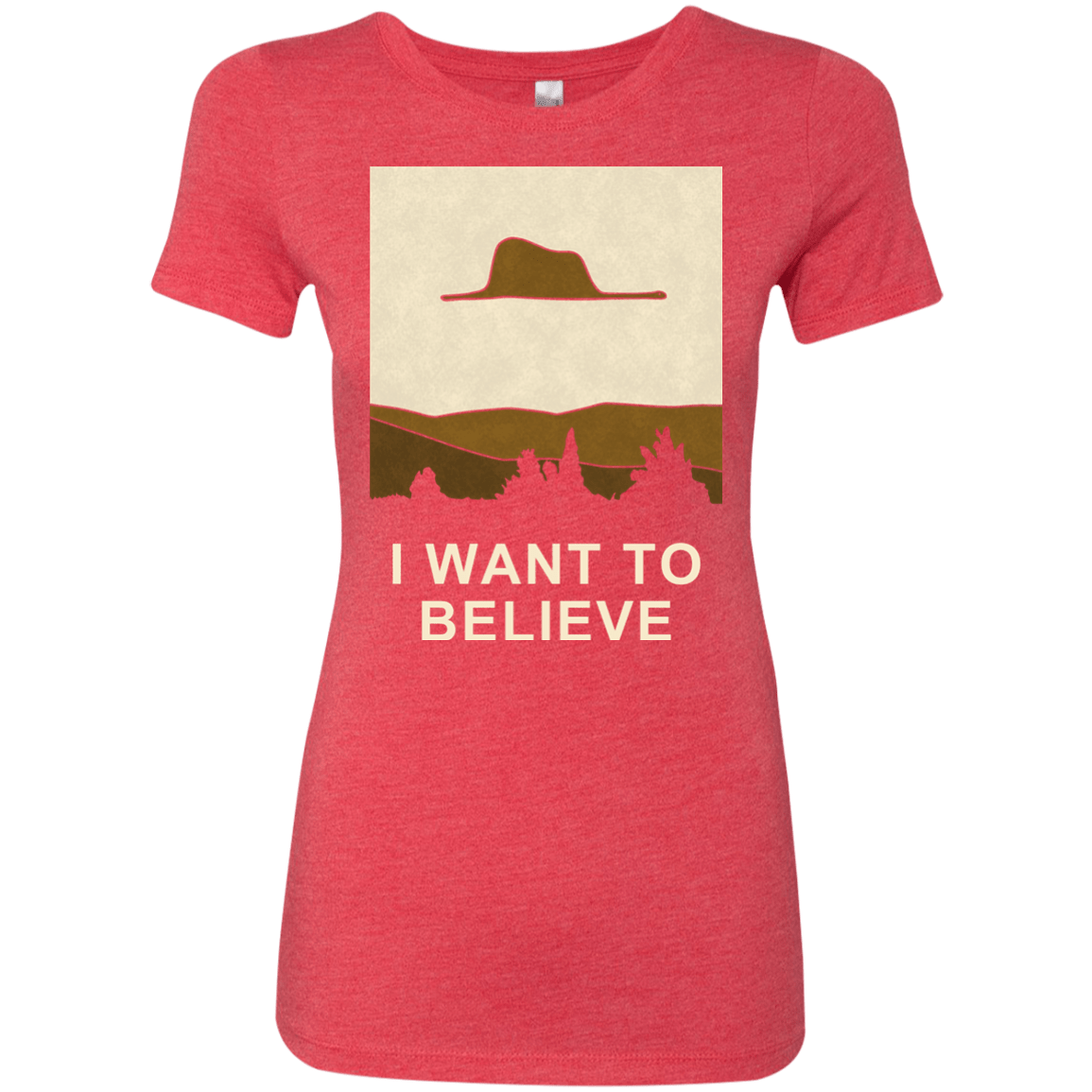 T-Shirts Vintage Red / Small Le Petit Believer Women's Triblend T-Shirt