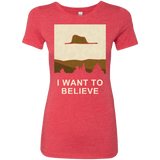 T-Shirts Vintage Red / Small Le Petit Believer Women's Triblend T-Shirt