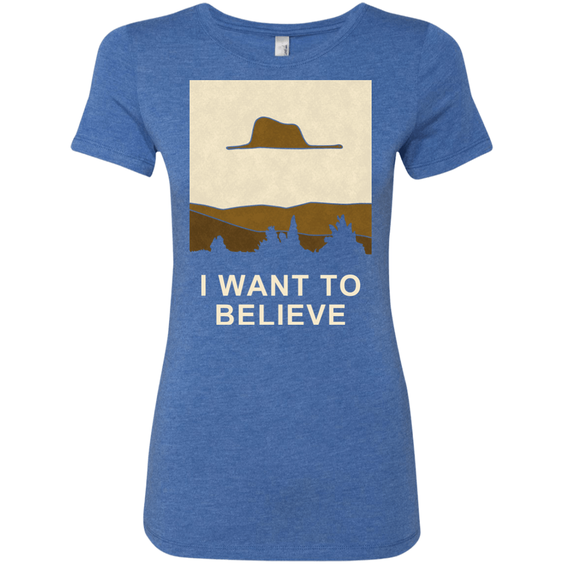 T-Shirts Vintage Royal / Small Le Petit Believer Women's Triblend T-Shirt