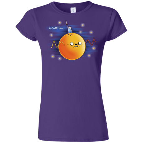 T-Shirts Purple / S Le Petit Finn Junior Slimmer-Fit T-Shirt