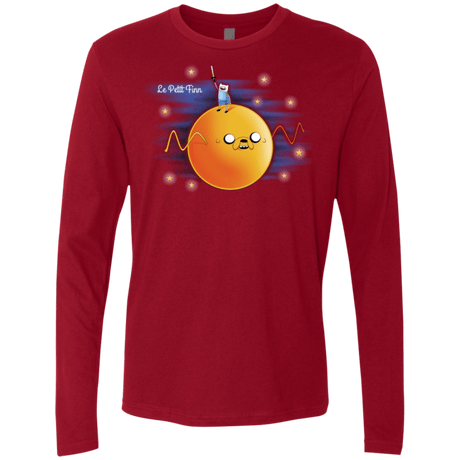 T-Shirts Cardinal / S Le Petit Finn Men's Premium Long Sleeve