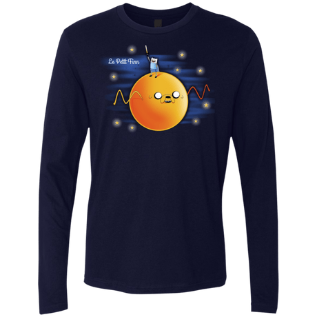 T-Shirts Midnight Navy / S Le Petit Finn Men's Premium Long Sleeve