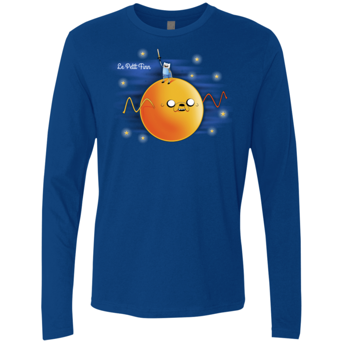 T-Shirts Royal / S Le Petit Finn Men's Premium Long Sleeve