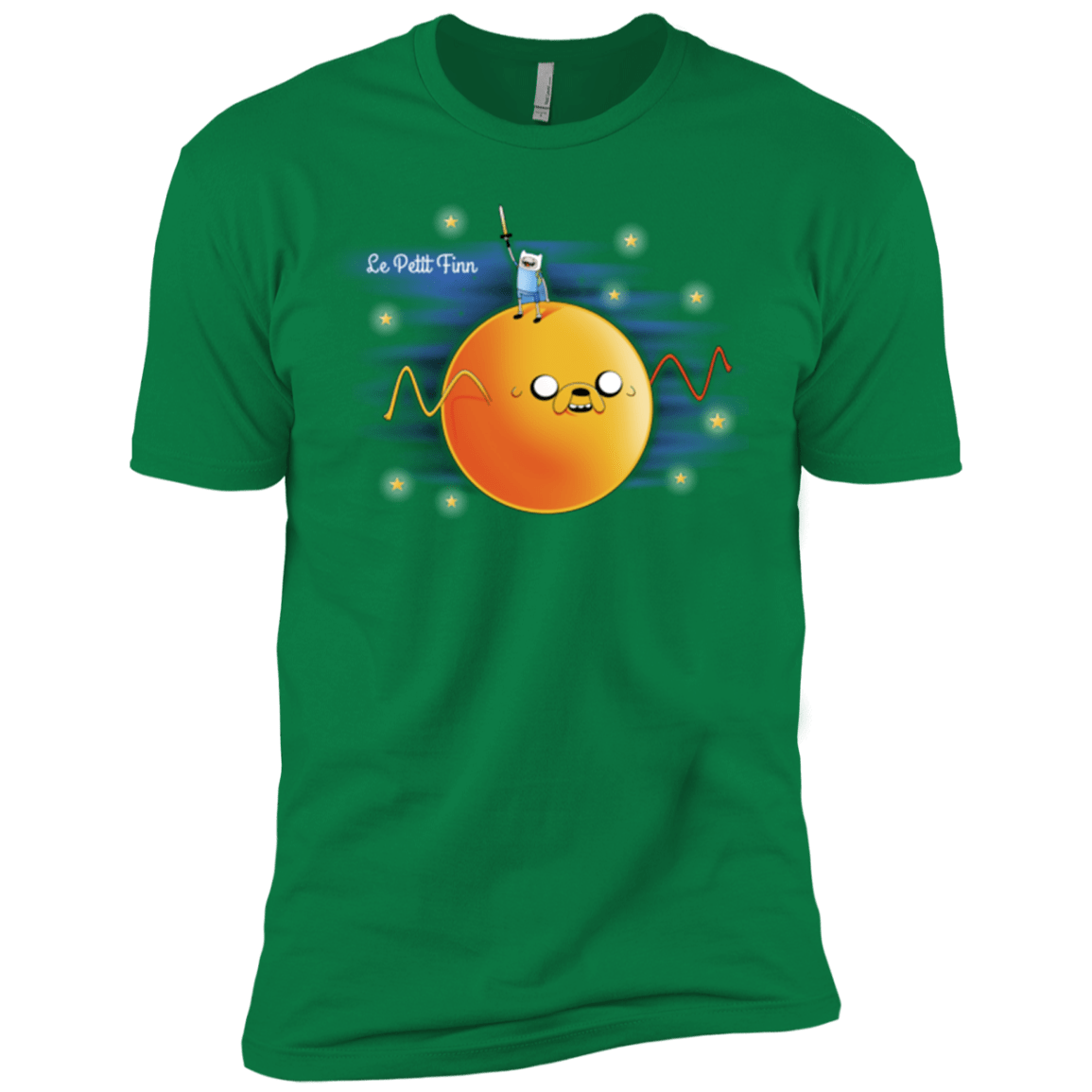 T-Shirts Kelly Green / X-Small Le Petit Finn Men's Premium T-Shirt