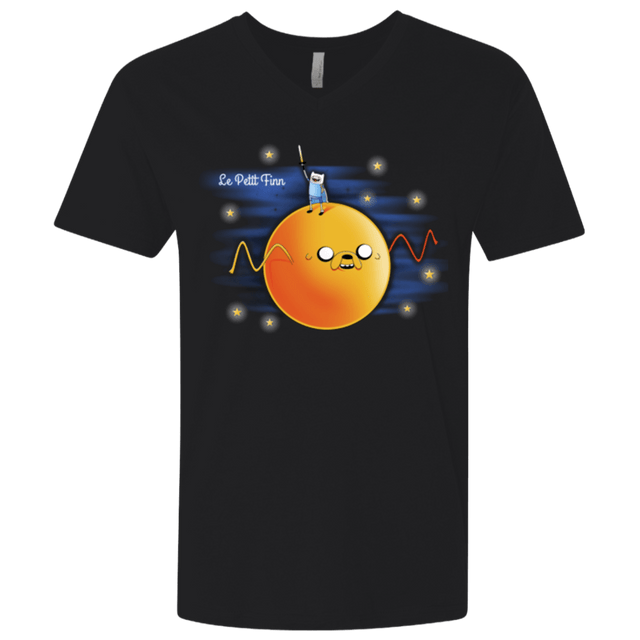 T-Shirts Black / X-Small Le Petit Finn Men's Premium V-Neck