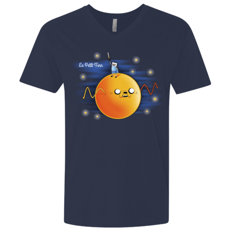 T-Shirts Midnight Navy / X-Small Le Petit Finn Men's Premium V-Neck