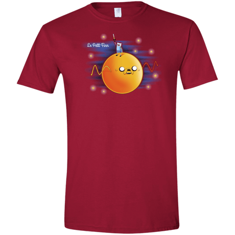 T-Shirts Cardinal Red / S Le Petit Finn Men's Semi-Fitted Softstyle