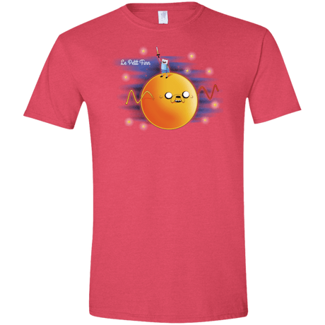 T-Shirts Heather Red / S Le Petit Finn Men's Semi-Fitted Softstyle