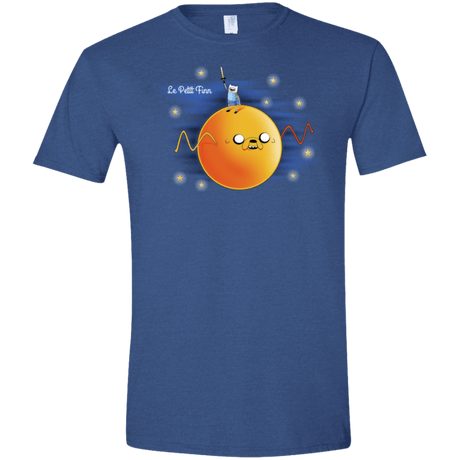 T-Shirts Heather Royal / X-Small Le Petit Finn Men's Semi-Fitted Softstyle