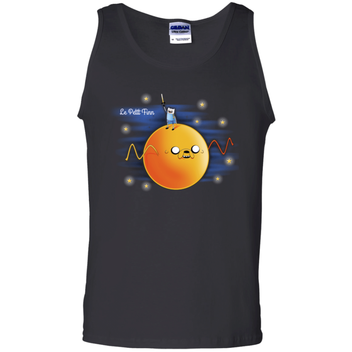 T-Shirts Black / S Le Petit Finn Men's Tank Top